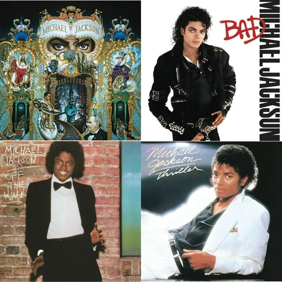Off The Wall & Bad & Thriller & Dangerous [CD Bundle]