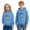A1@Light Blue1196, variant on Wxolcjlv Toddler Girls 100 Days of School Hooded Pullover Sweatshirt Play Long Sleeve Top, Sizes 2-14