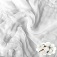 thumbnail image 4 of 10PCS Baby Bath Towel for Face New Born Kids Towel Children Cotton Hand Towel Cotton Child Gauze Baby Wash Cloth Towels Washcloth-White, 4 of 7