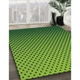 thumbnail image 3 of Ahgly Company Machine Washable Indoor Rectangle Transitional Green Area Rugs, 2' x 4', 3 of 7