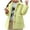 Mint Green, variant on Spazoro Kids Girls Jackets, Turndown Collar Fall Winter Zipper Long Sleeve Cardigans for Child Girls Boys Pink Size 5 T