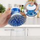 thumbnail image 5 of Dip -type Brush Pot With Soap Allocation Cooker Blue 2pcs, 5 of 5