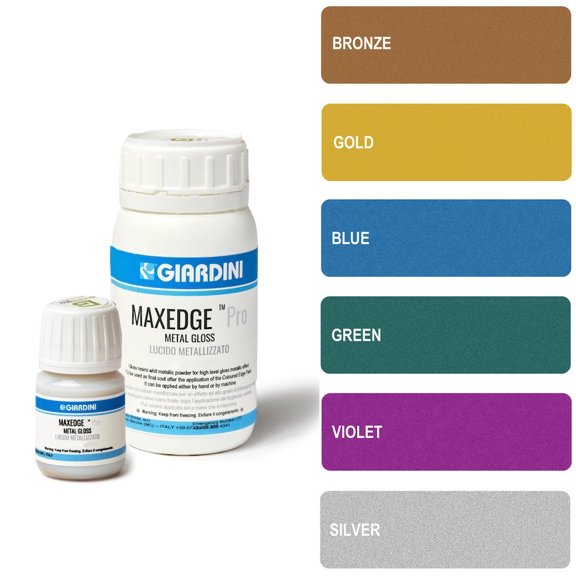 Giardini Metallic Gloss Italian Edge Paint, 6 Colors, 2 Sizes
