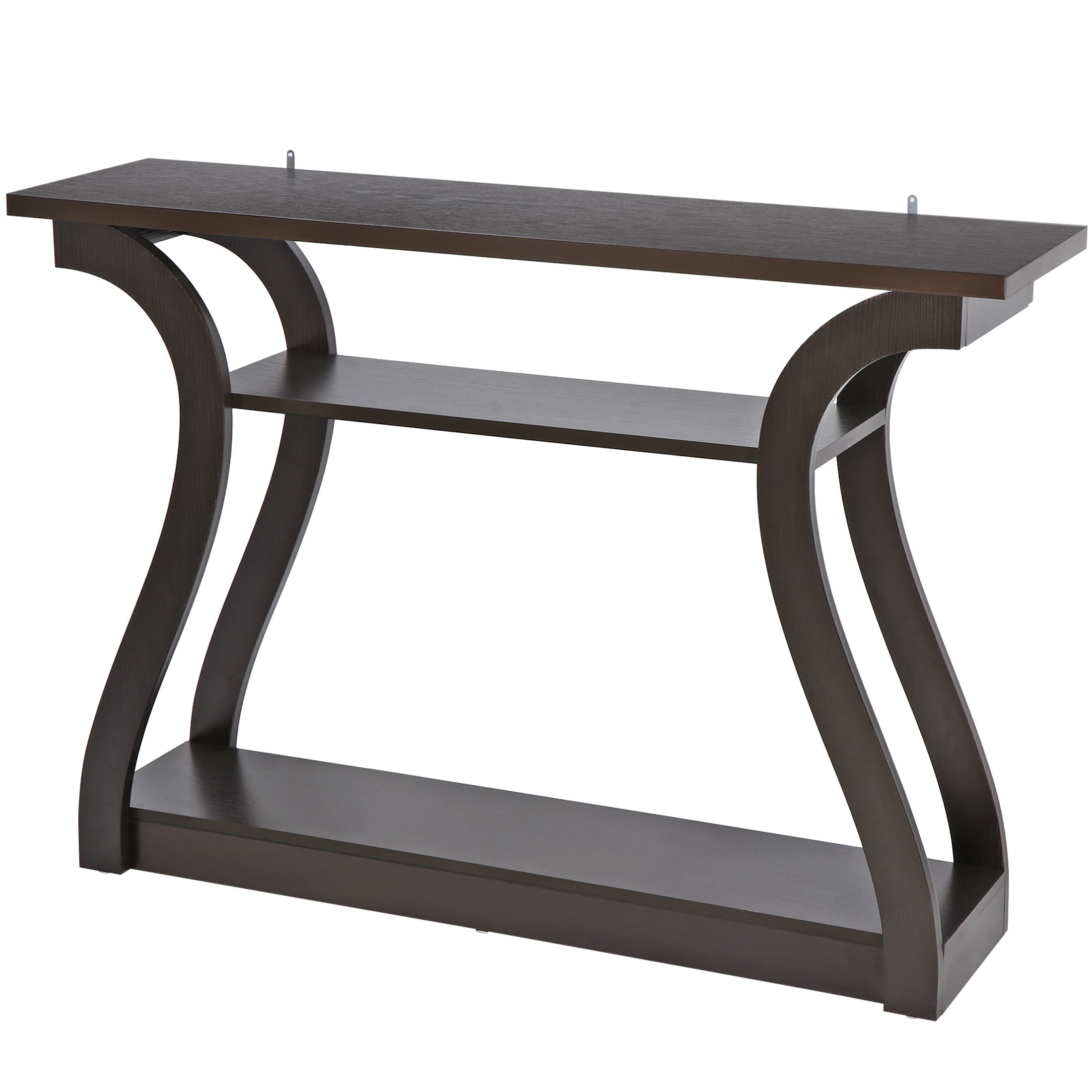 ZENY Entryway 47" SImple Style MDF Accent Console Table, Brown