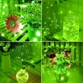 thumbnail image 5 of AWLYLNLL 20 Pack Led Fairy Lights Battery Operated String Lights Waterproof Silver Wire 7 Feet 20 Led Firefly Starry Moon Lights for DIY Wedding Party Bedroom Patio Christmas (20 Pack, Green), 5 of 7