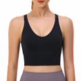 thumbnail image 1 of Comfort Oman Bras With String Quick Dry Shockproof Running Fitness Underwear, 1 of 8