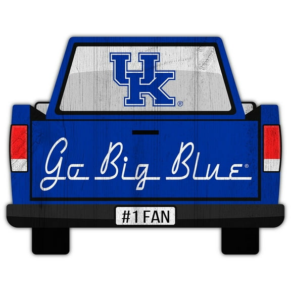 Kentucky Wildcats 12'' x 12'' Truck Back D-cor