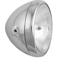 thumbnail image 2 of HardDrive Universal 7in. Chrome Headlight Assembly, Side Mount - 12v 60/55w H4, 2 of 2