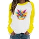 thumbnail image 3 of TaTaai Hoodies Shirts for Women Early Fall Long Sleeve Tops Vintage Graphic Outfits Tops Fashion Pullover Tees Gift, 3 of 6