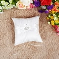 thumbnail image 3 of Cojín para anillos de boda, soporte para anillos de boda, almohada para anillos de boda, almohada para anillos, lo mejor en su clase, 3 of 5