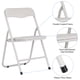 thumbnail image 5 of Foldable para niños mesa con 2 forrado sillas y cushioned asientos - beige, 5 of 8