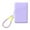 Purple, variant on Runquan Silicone Purse Card Holder Card Wallet Change Pouch Zipper Closure Card Case Pink