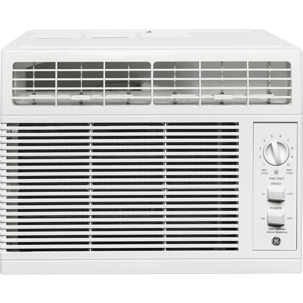 GE AHU05LY 17" Window Air Conditioner with 5000 BTU Cooling Capacity 2