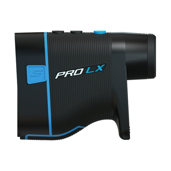 Shot Scope Golf Pro LX Laser Rangefinder with Slope, Black/Blue -