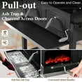 thumbnail image 6 of Summit Living 34'' Charcoal Grill Extra Large Portable BBQ  Grill, Black, 6 of 10