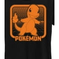 thumbnail image 3 of Pokémon - Retro Synthwave Charmander -  Women's Short Sleeve Graphic T-Shirt, 3 of 5