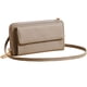 thumbnail image 1 of Bolso para teléfono móvil con pantalla táctil de PU, bolso diagonal de gran capacidad, billetera horizontal con cremallera de moda, 1 of 5