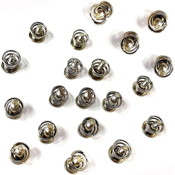 Tornillos de resorte M2 * 7 mm Tornillos del disipador de calor de la placa posterior de la tarjeta gráfica Gpu (40 piezas, dorado)