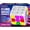 White, variant on Skywin Puzzle STEM Cube Game - 3 Pack Entertaining, Fun & Unique Flashing Cube Electronic Memory & Speed Game Development for Kids & Adults Brain - Hands and Eyes Coordination Cube Light (3-Pack)
