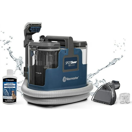Vacmaster SCB301 400 Series Portable Carpet & Upholstery Spot Cleaner Machine, 15Kpa Power Suction with Versatile Tools for Pets, Area Rugs and Couches