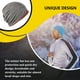thumbnail image 5 of Gorros de invierno Greeniant para quimioterapia gris, gorro grueso, doble capa, a prueba de viento, OD020519-02B, 5 of 6