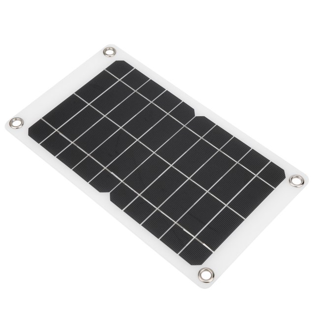 Panel solar Módulo de celda solar de silicona monocristalina Cargador de panel liviano compacto Panel de carga solar para caminatas al aire libre Camping Carga de emergencia