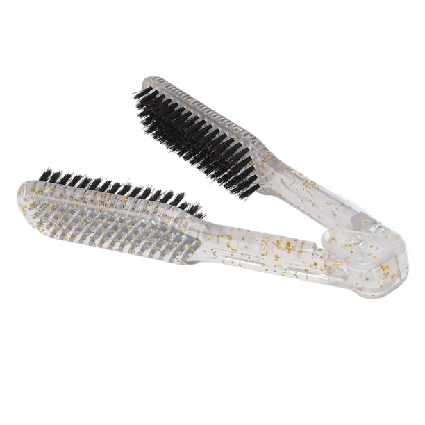 Cepillo Para Alisar El Cabello, Reduce La Presión, Cepillo Para Alisar El Cabello, Ergonómico, Doble Cara, Antiestático Para La Vida Diaria