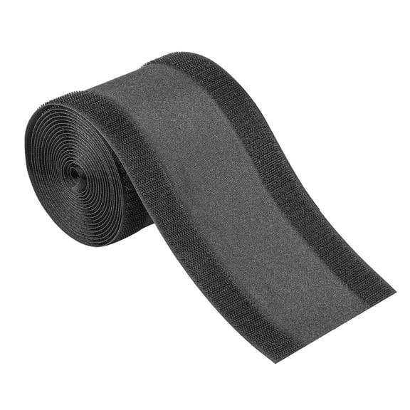 AVPAVP Carpet Cord Cover Cable Protector Reusable Floor Cable Protector Management Hook and Loop Design Black