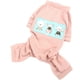 thumbnail image 4 of Sudadera y chaqueta acogedoras para cachorros con estampado divertido de dibujos animados Mono adorable a rayas para mascotas para perros pequeños, 4 of 5