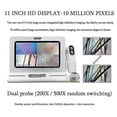 thumbnail image 3 of MEIBOYI 11 Inch LCD Skin Hair Scalp Analyzer Detector Digital Microscope Magnifier Skin Hair Blackhe, 3 of 5