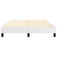 thumbnail image 3 of vidaXL Bed Frame White 137x190 cm Full Faux Leather, 3 of 5
