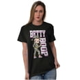 thumbnail image 3 of Betty Boop Camouflage Hip Hop Star Short Sleeve Women's Graphic Tee Brisco Brands S, 3 of 5