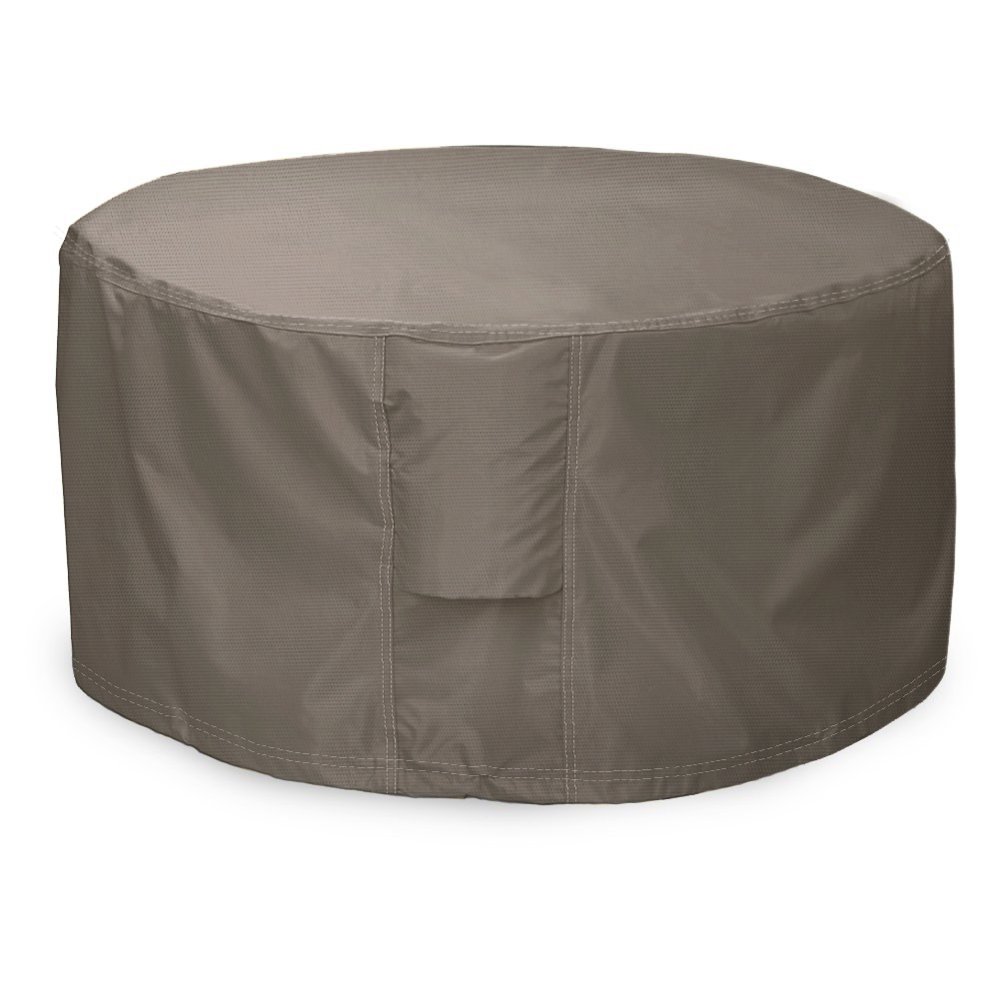 Leader Accessories Full Coverage Round Fire Pit/Bistro Table Cover
