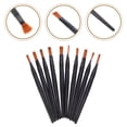 thumbnail image 1 of HOOWIFFY 100Pcs Portable Lip Brush Set with Black Artificial Fiber for Precise Lip Makeup Application, 1 of 8