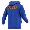 thumbnail image 3 of Unisex FISLL Blue New York Knicks Logoman Shadow Collection Pullover Hoodie, 3 of 3