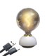 thumbnail image 2 of Glass LED Table Lamp Touch Dimmable Table Lamp White, 2 of 5