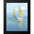 thumbnail image 2 of Isabelle Z 19x24 Black Modern Framed Museum Art Print Titled - Golden Sail II, 2 of 5
