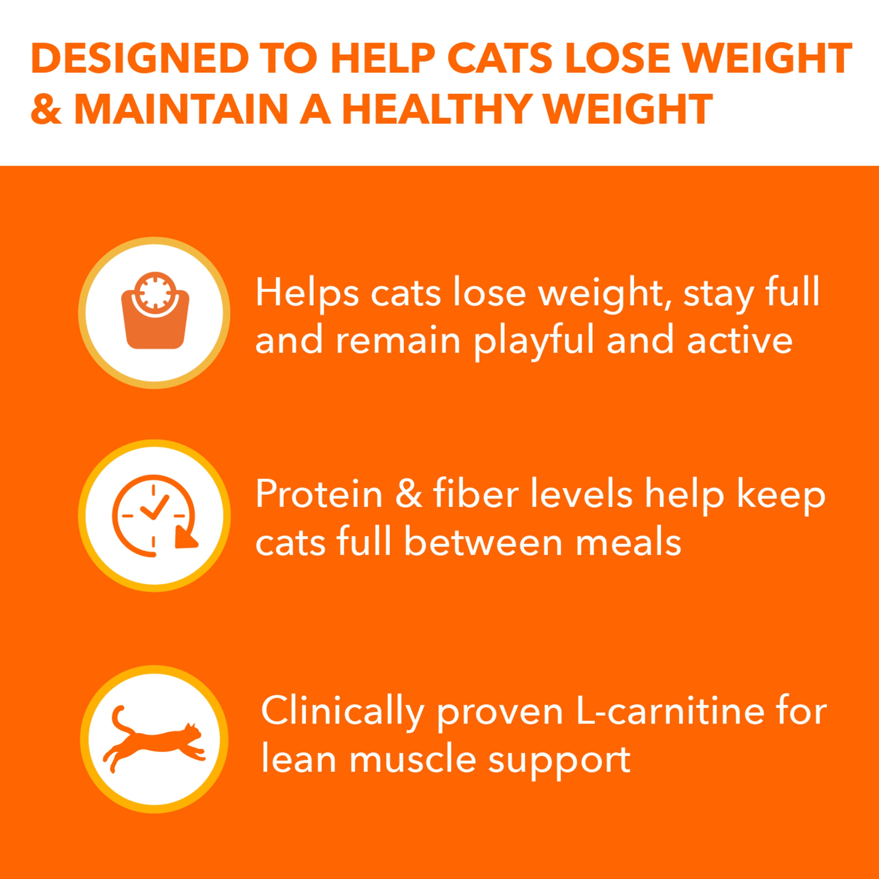 IAMS Proactive Health Adult 1+ Years Healthy Weight Premium Cat Nutrition 22LB