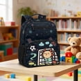 thumbnail image 2 of Jeiento Cute Axolotl 13.5 Inch Lightweight Toddler Backpack for Preschool & Kindergarten, Football Kids School Bag for Girls 2-5, 5 Pocket Bookbag, 2 of 7