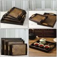 thumbnail image 3 of Miangastore Rattan Vanituy Tray Naturalistic Style Beauty Parlor 1Pcs 11.8*9.8*2in, 3 of 8