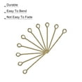 thumbnail image 4 of 200Pcs Eye Pins Jewelry Findings Eye Pins 22mm Iron Eye Pins for Jewelry Making 21 Gauge Bronze, 4 of 6