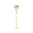 thumbnail image 3 of ANGARA Natural Princess-Cut 1.05 ct Diamond Engagement Ring in 14K Yellow Gold for Women (Size-5.5mm| Color-K| Clarity-I3) | Anniversary, Jewelry Gift for Women | Natural Diamond Ring, 3 of 9