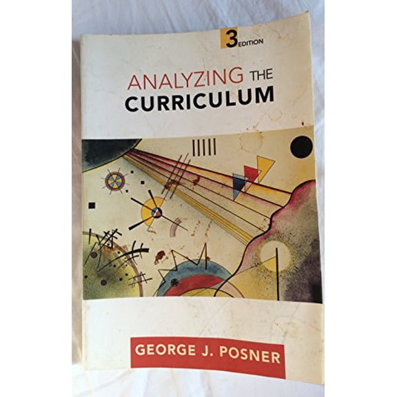 Pre-Owned Analyzing The Curriculum (Paperback) 0072823275 9780072823271