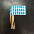 thumbnail image 3 of 200 Pieces Flags Marking Labels Cupcake Decoration Birthday Party Decoration (blue And White), 3 of 5