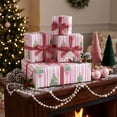 thumbnail image 7 of Fwttom Christmas Wrapping Paper Rolls, 118in Long Sturdy Tear-Resistant Gift Wrap for Holiday Wedding Birthday Party, Christmas Decorations Indoor, 7 of 7