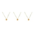 thumbnail image 3 of Guardoinrt Collier Pendentif Collier Ras du Cou Bijou en Strass Cadeau Personnalisé Type 1 Or 3Set, 3 of 6
