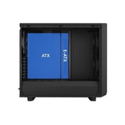 Fractal Design Meshify 2 Computer Case - Tower - Black - Steel, Tempered Glass - 8 x Bay - 0 - EATX, ATX, Micro ATX, Mini ITX Motherboard Supported - 9 x Fan(s) Supported - 0 x External 5.25 Bay -...