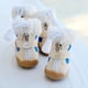 thumbnail image 5 of Zapatos antideslizantes para perros, botas de nieve cálidas de invierno, botas para mascotas para bichones pequeños, chihuahuas, cachorros de peluche, gatos, suelas antideslizantes, 4 piezas/juego, 5 of 5