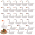 thumbnail image 1 of 26pcs lindo figura de escritorio de escritorio estatua de pato en miniatura de diy adornos de pato de escritorio, 1 of 8