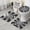 Black White Tie, variant on Colorful Rainbow Tie Dye Spiral Pattern Bathroom Rugs Sets 3 Piece,Toilet Cover Set,Absorbent Non Slip Bathroom Mats Sets with U-Shaped Contour Rug Toilet Rug Set